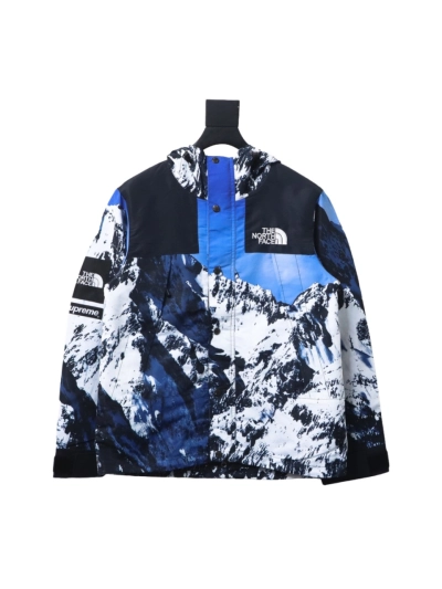 Supreme X The North Face Joint Snow Mountain Windbreaker Jacket 01