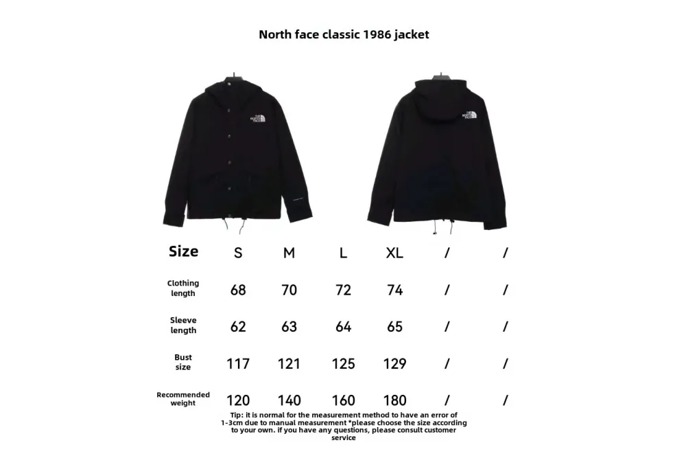 The North Face classic 1986 Windbreaker Jacket 1901