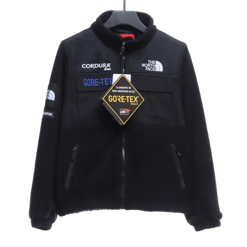 The North Face joint SUP lambskin zipper jacket 1901