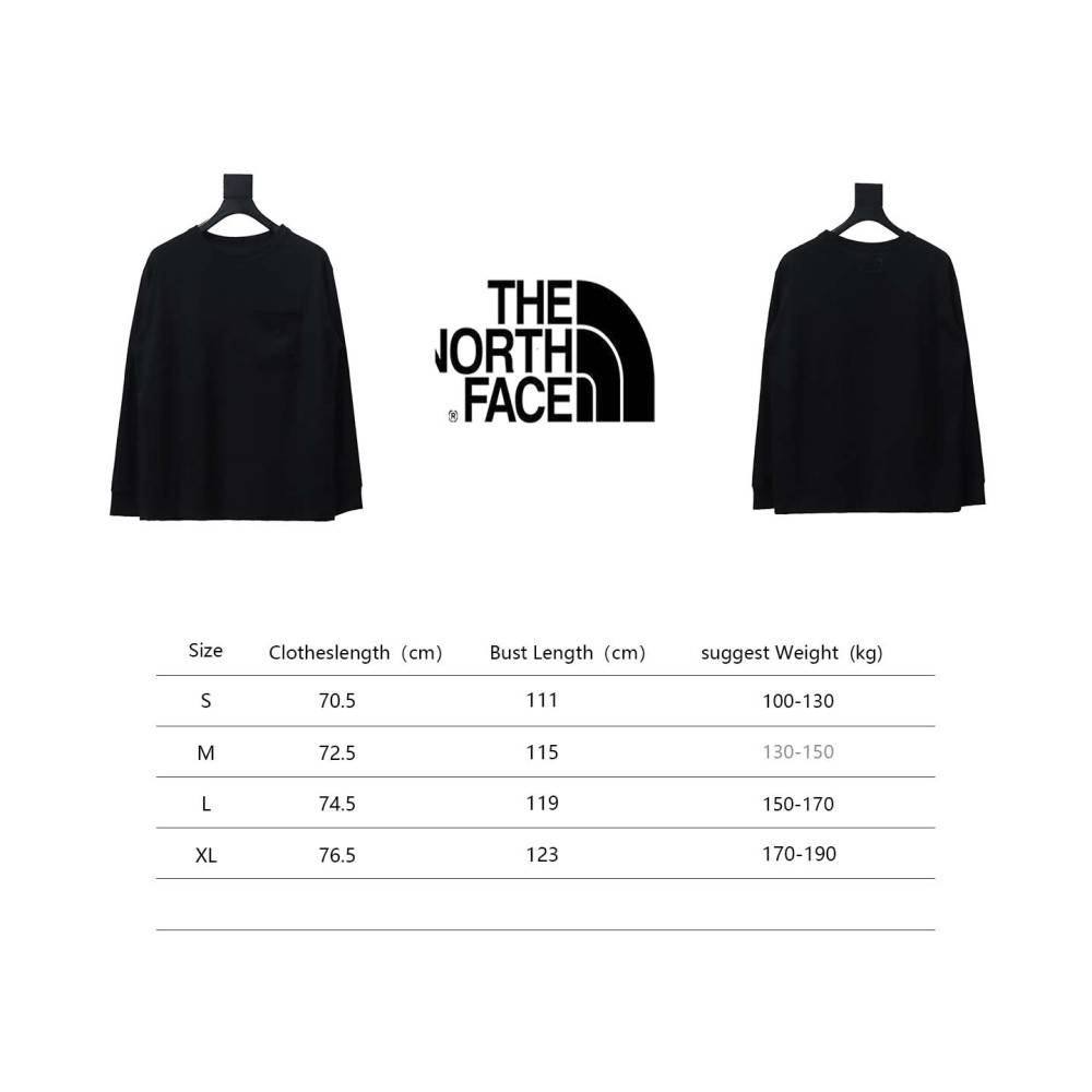 TheNorthFace 24FW North Face Purple Label Embroidered long-sleeve T-shirt 1902