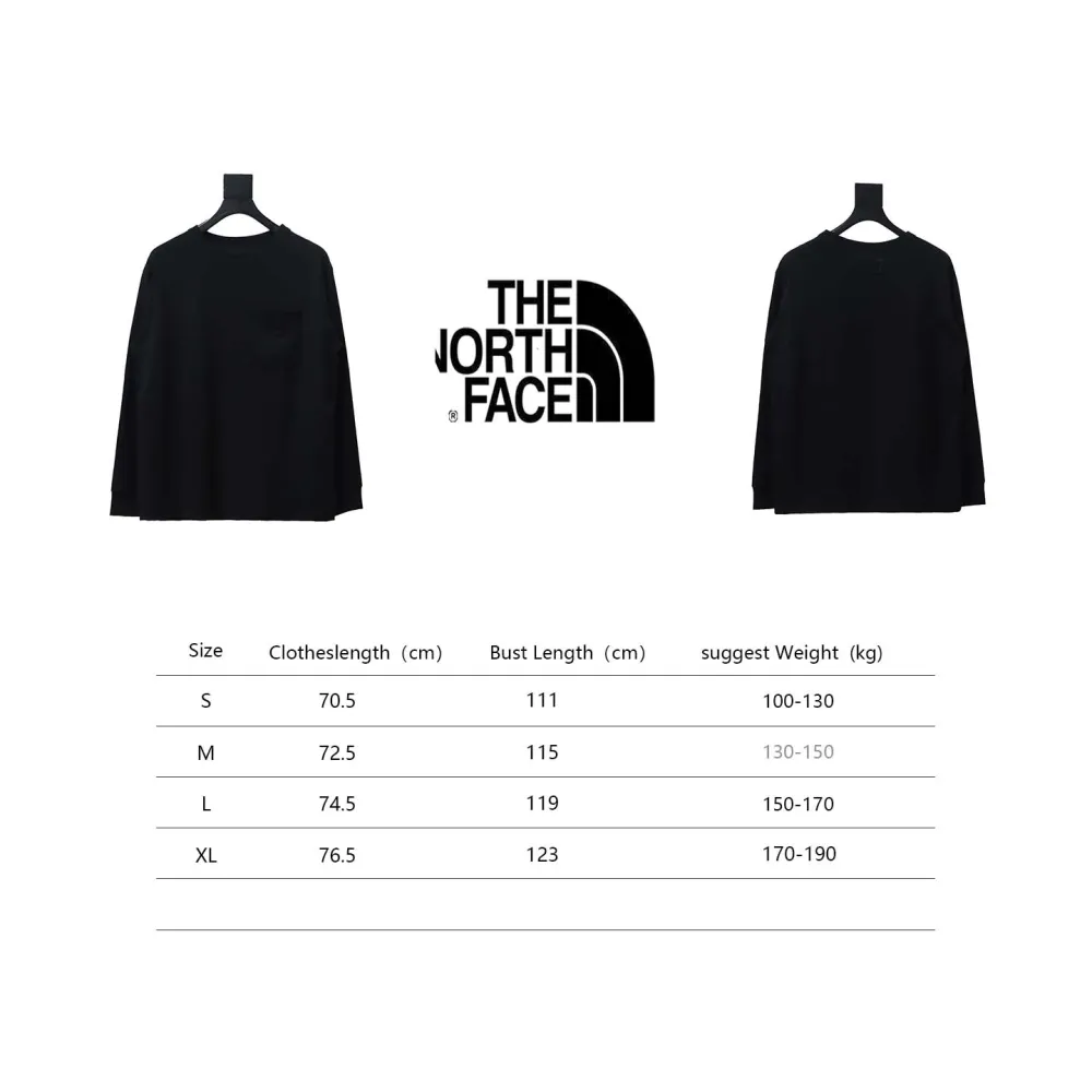 TheNorthFace 24FW North Face Purple Label Embroidered long-sleeve T-shirt 1902