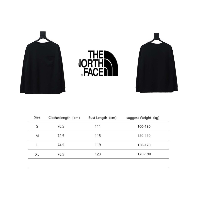 TheNorthFace 24FW North Face Purple Label Embroidered long-sleeve T-shirt 1902