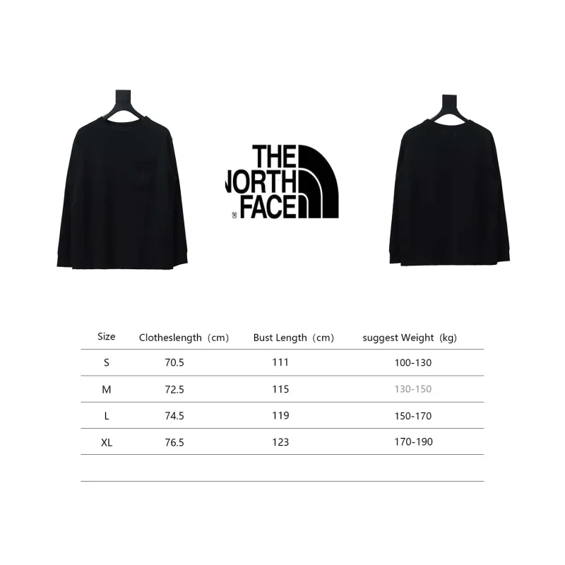 TheNorthFace 24FW North Face Purple Label Embroidered long-sleeve T-shirt 1902