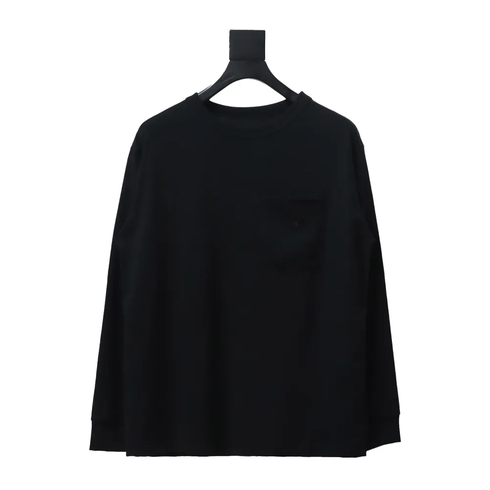 then0*hF**e 24fw n0*h F**e purple label embroidered long-sleeve t-shirt 1902