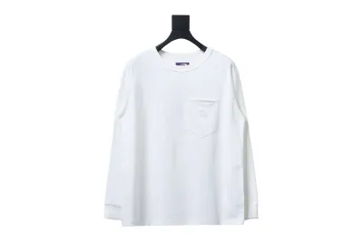 The North Face 24FW North Face Purple Label Embroidered long-sleeve T-shirt 1904B 01