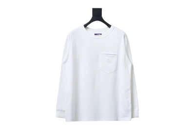 The North Face 24FW North Face Purple Label Embroidered long-sleeve T-shirt 1904B 01