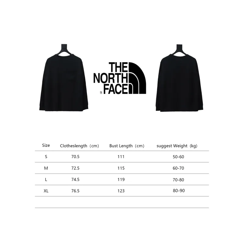 TheNorthFace 24FW North Face Purple Label Embroidered long-sleeve T-shirt 1905