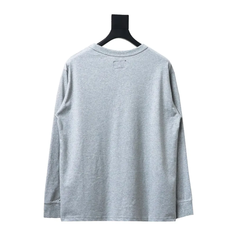 TheNorthFace 24FW North Face Purple label embroidered long-sleeve T-shirt 1906