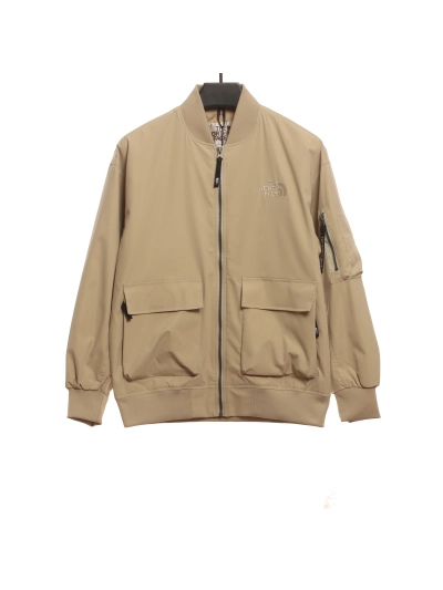 The North Face solid color zipper functional outdoor jacket 1902 01