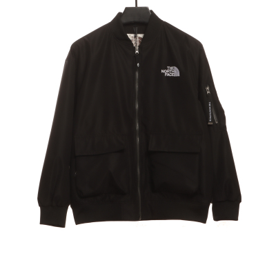TheNorthFace solid color zipper functional outdoor jacket 1903 01
