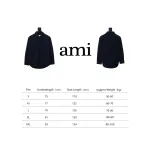 Amiri chest pocket heart solid color Long-Sleeve Shirt 1901