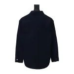 Amiri chest pocket heart solid color Long-Sleeve Shirt 1901