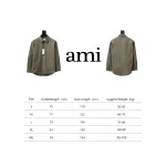 Amiri chest pocket heart solid color Long-Sleeve Shirt 1902