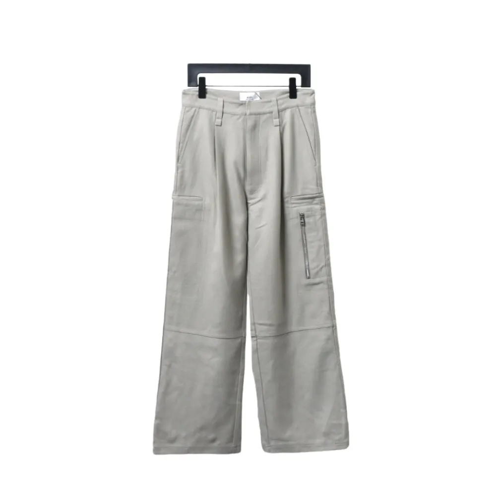 Amiri Paris 24SS wool zipper casual trousers Pants
