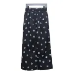  Calvin Klein CK cat's paw print wide-leg trousers 1901 Pants