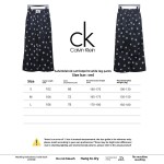  Calvin Klein CK cat's paw print wide-leg trousers 1901 Pants