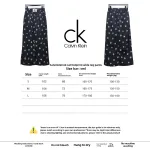  Calvin Klein CK cat's paw print wide-leg trousers 1901 Pants