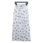  Calvin Klein CK cat's paw print wide-leg trousers 1902 Pants