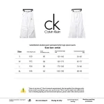  Calvin Klein CK double waist laminated letter logo woven trousers 1901 Pants