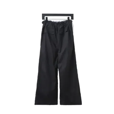  Calvin Klein CK double waist pressed letter logo woven trousers 1902 Pants 02