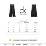  Calvin Klein CK double waist pressed letter logo woven trousers 1902 Pants