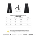  Calvin Klein CK double waist pressed letter logo woven trousers 1902 Pants