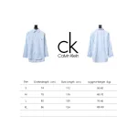  Calvin Klein Jeans ck fabric label pocket casual loose Long-Sleeve Shirt 1901