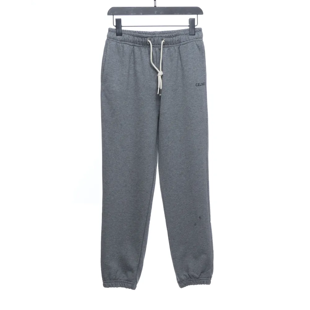  Celine classic embroidered small logo trousers 1902 Pants