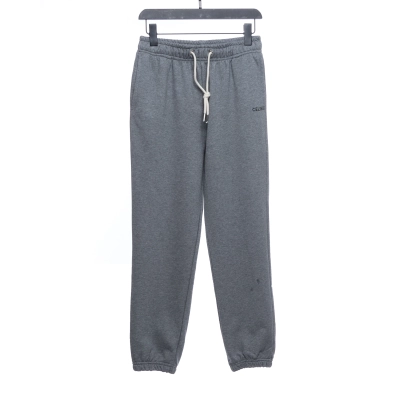 Celine classic embroidered small logo trousers 1902 Pants 01