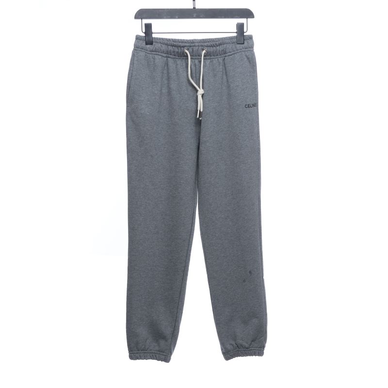 Celine classic embroidered small logo trousers 1902 Pants