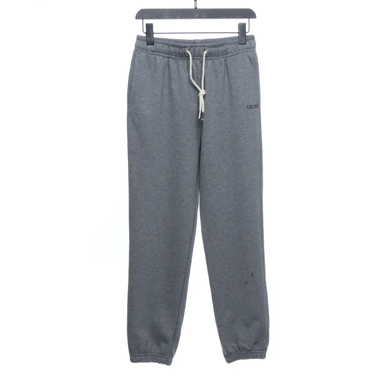  Celine classic embroidered small logo trousers 1902 Pants