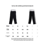 Celine side webbing patchwork suit trousers Pants