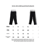 Celine side webbing patchwork suit trousers Pants