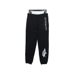 Givenchy 23Fw embroidered letter logo casual trousers Pants