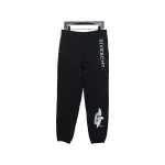  Givenchy 23Fw embroidered letter logo casual trousers Pants