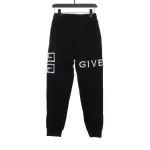  Givenchy 3D embroidered LOGO trousers Pants