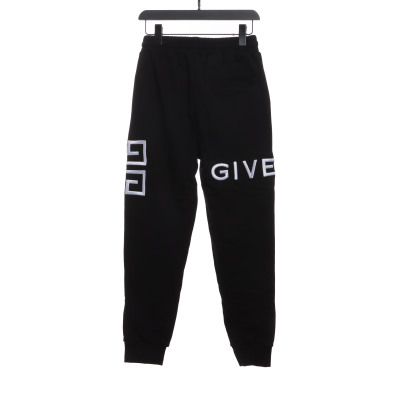  Givenchy 3D embroidered LOGO trousers Pants 02
