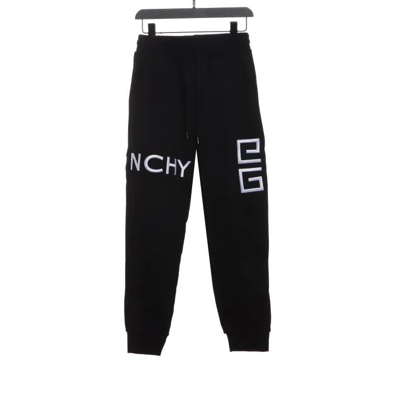  Givenchy 3D embroidered LOGO trousers Pants