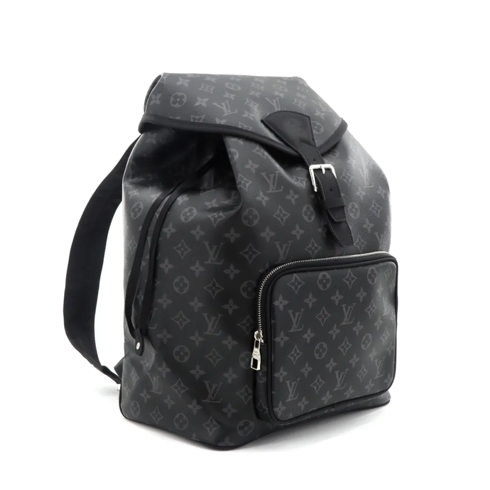 l**is V*t*n cowhide monogram full print backpack bag