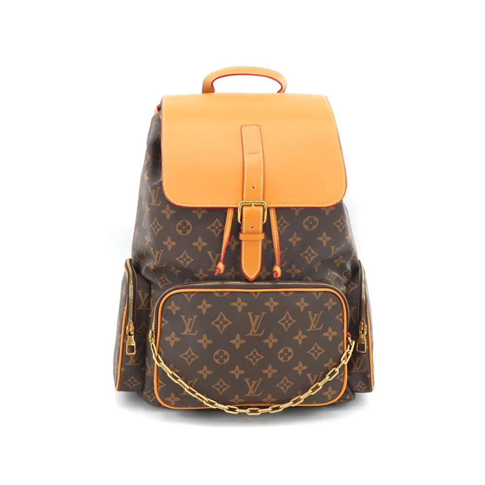 l**is V*t*n monogram backpack, brown bag