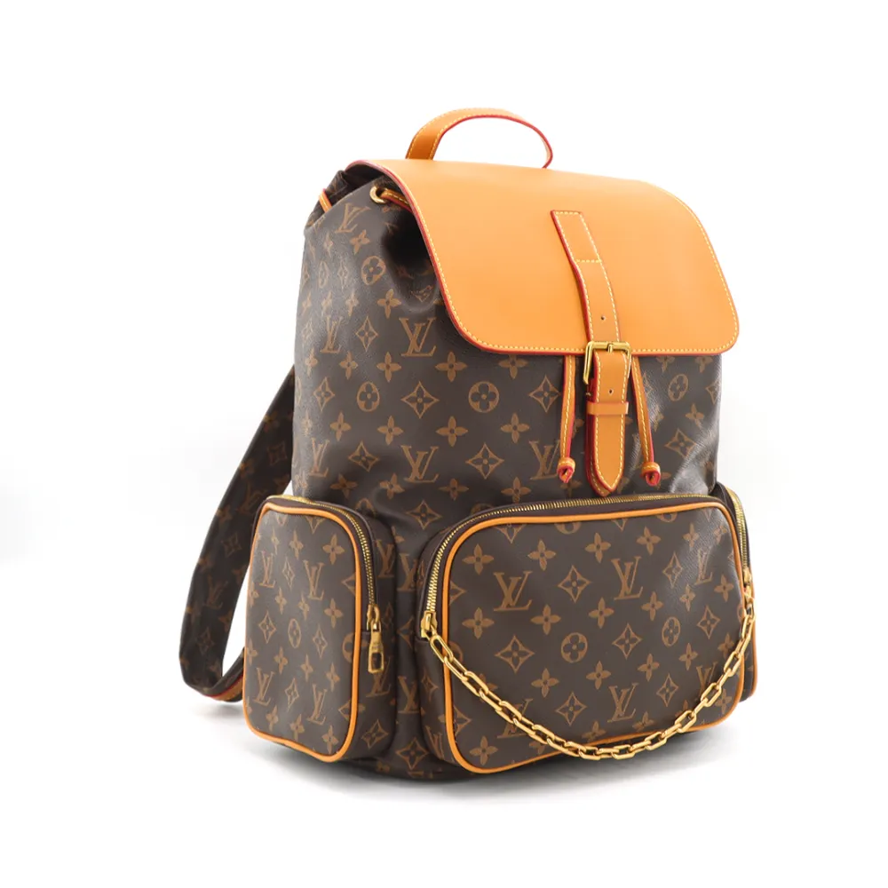 l**is V*t*n monogram backpack, brown bag