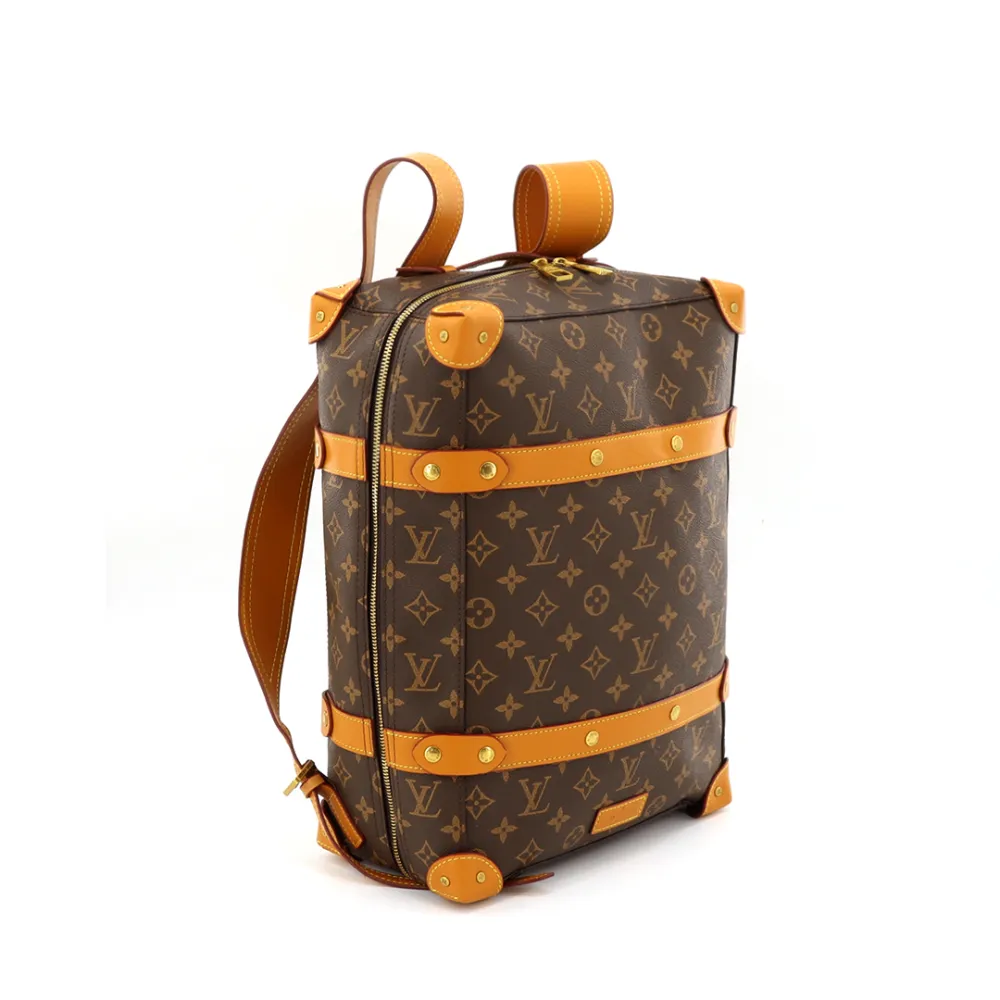 l**is V*t*n monogram backpack, brown bag 2