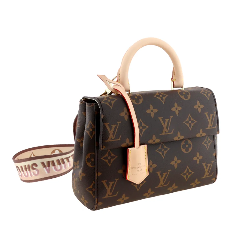 l**is V*t*n monogram brown shoulder strap crossbody bag mini size