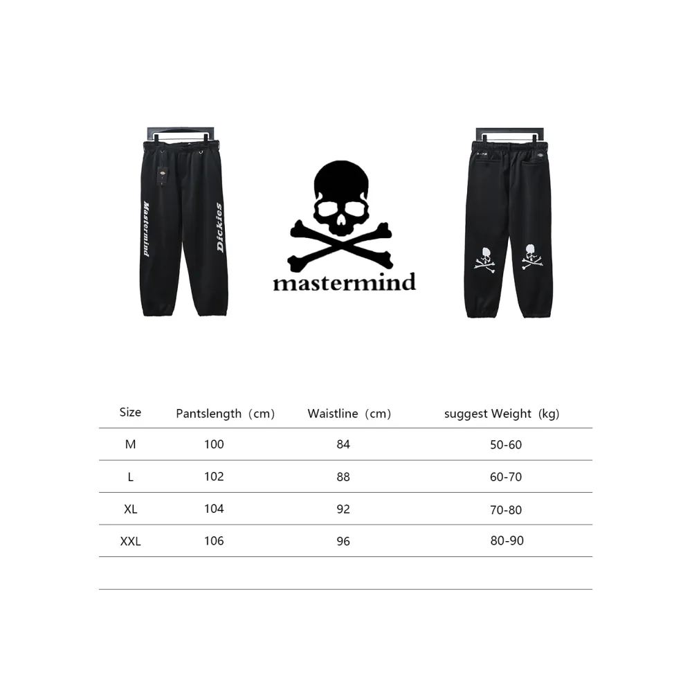 MMJ co-branded dks skull functional trousers Pants