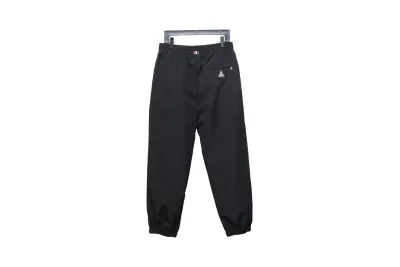 Moncler 22Fw silicone logo nylon woven cuffed trousers Pants 02