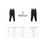  Moncler 24Fw pocket logo logo letter print trousers 1901 Pants