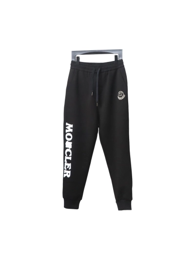 Moncler 24Fw pocket logo logo letter print trousers 1901 Pants 01