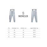  Moncler 24Fw pocket logo logo letter print trousers 1902 Pants