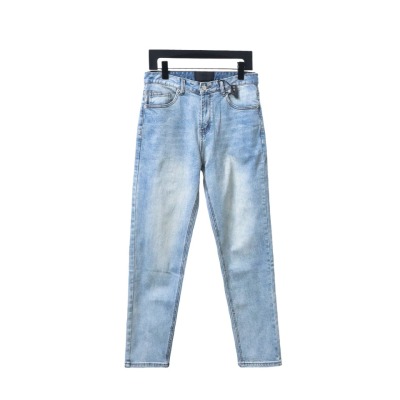  Prada back triangle logo jeans 01