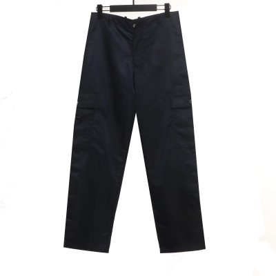Prada nylon straight micro logo wide-leg pants 01